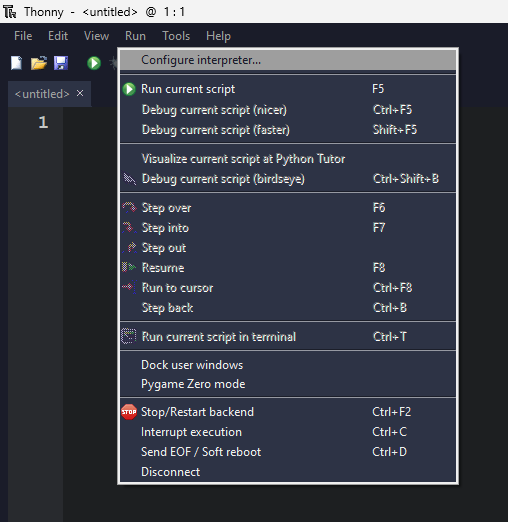 sections of the code