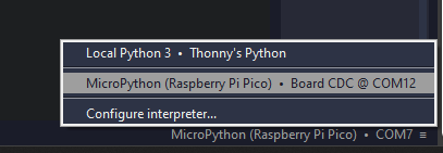 sections of the code