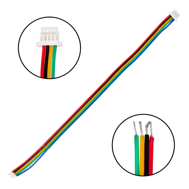 JST SH 1.0mm 4 pines