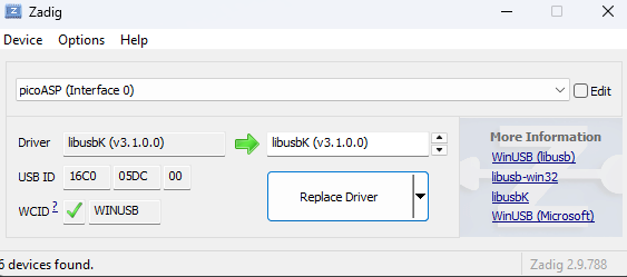 picoASP Interface 0